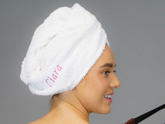 White Head Wrap & Face cloth or