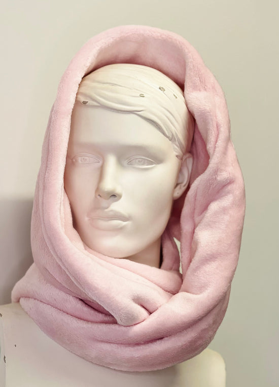 Load image into Gallery viewer, Pale Pink Snuggle Scarf
